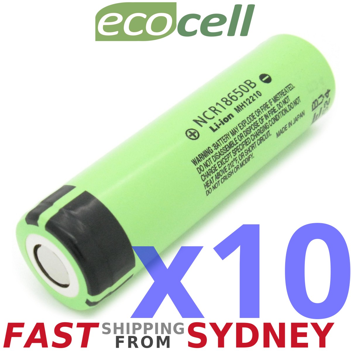 Panasonic Ncr 18650 B 65a 3400mah 37v Rechargeable